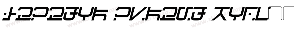 Visitor Script Bold字体转换